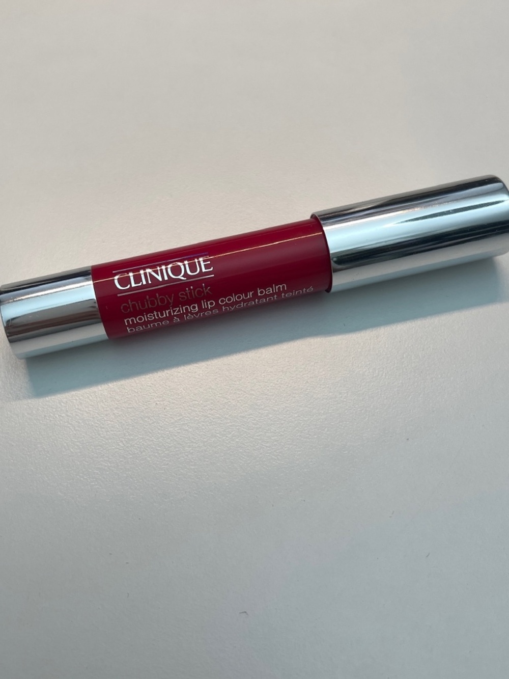 Clinique Chubby Stick 05 Chunky Cherry Lip Colour Balm 0.1oz/3g Full Size